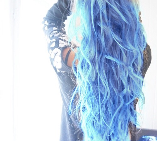 I Dont Think Ill Ever Die My Hair Blue Tumblr